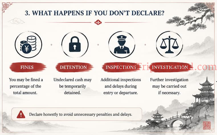 What Happens If You Don't Declare Cash at Chinese Customs